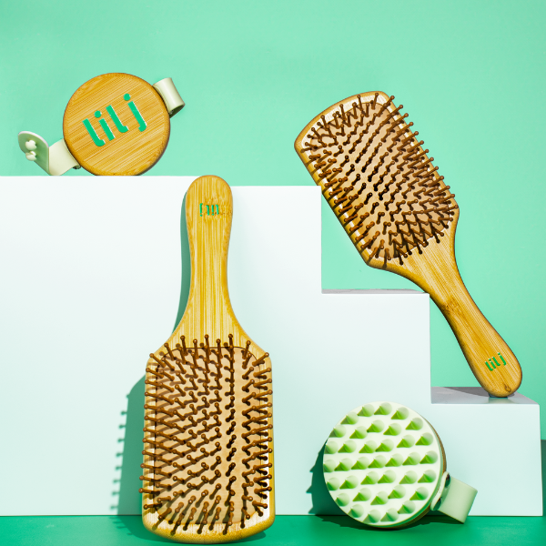 Bamboo Paddle Brush