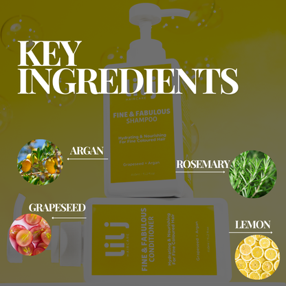 Fine & Fabulous Shampoo + Conditioner Duo